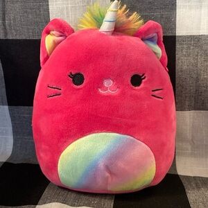 ✨️ LIZETTE 🦄 Pink Rainbow Caticorn 2021 Squishmallow 😽